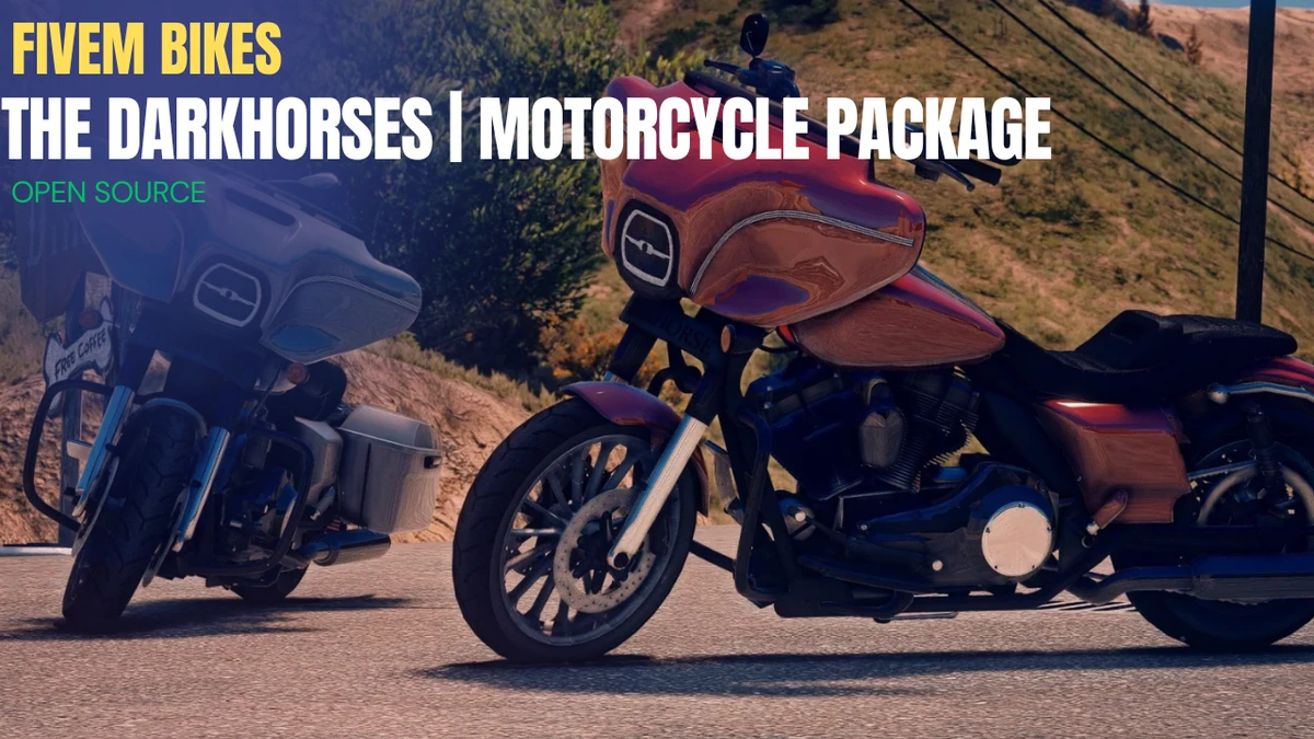 The Darkhorses | Motorcycle Package FiveM | Open Source